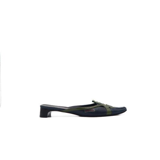 ÉPROUVÉE Miu Miu Miu Miu Leather Acrylic Mules